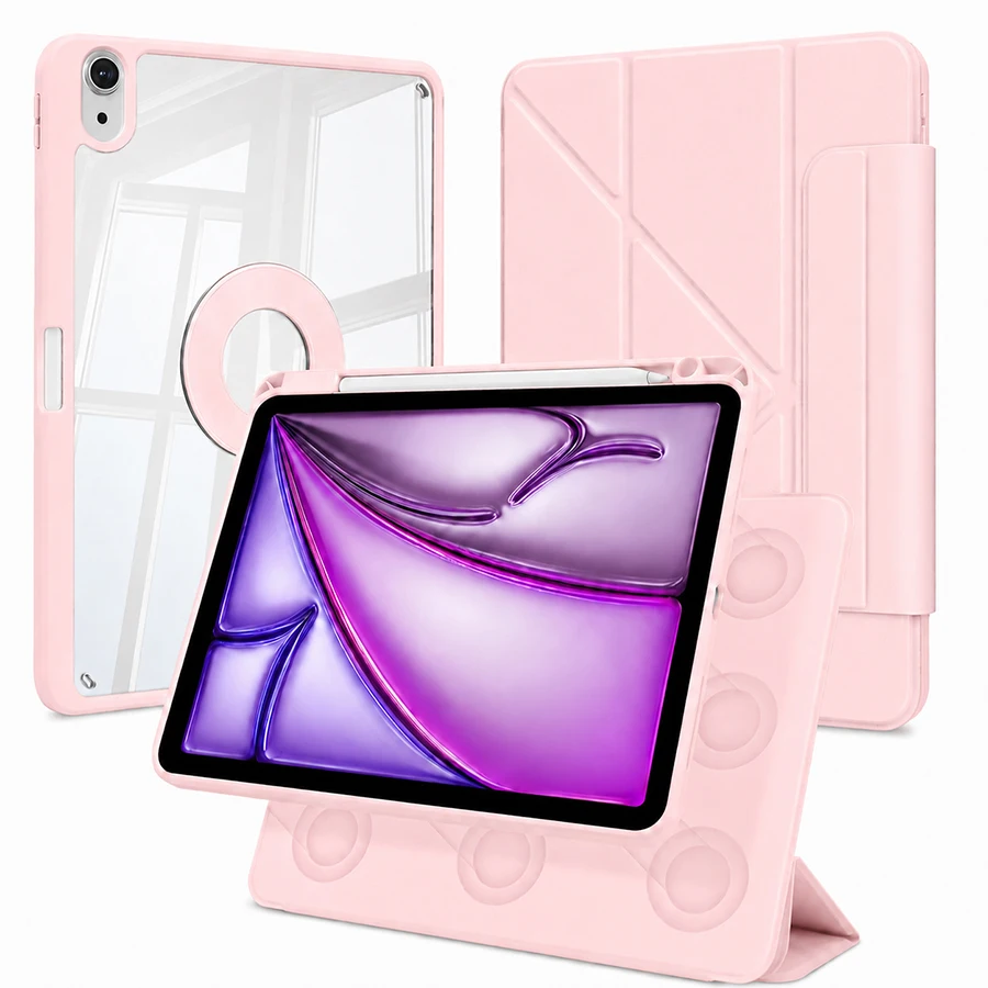 Detachable Magnetic ipad Case with Pencil Holder - Image 5