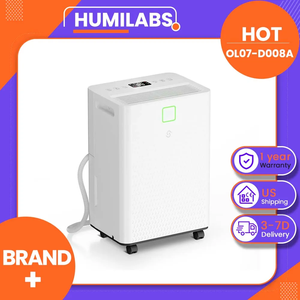 HUMILABS Dehumidifier for Home Basement - Image 1