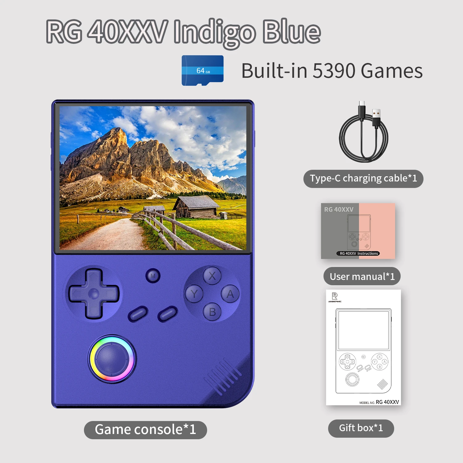 Retro Handheld Game Console - Image 2