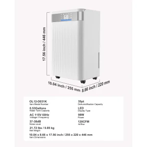 52Pints Dehumidifier - Thumbnail Image 5