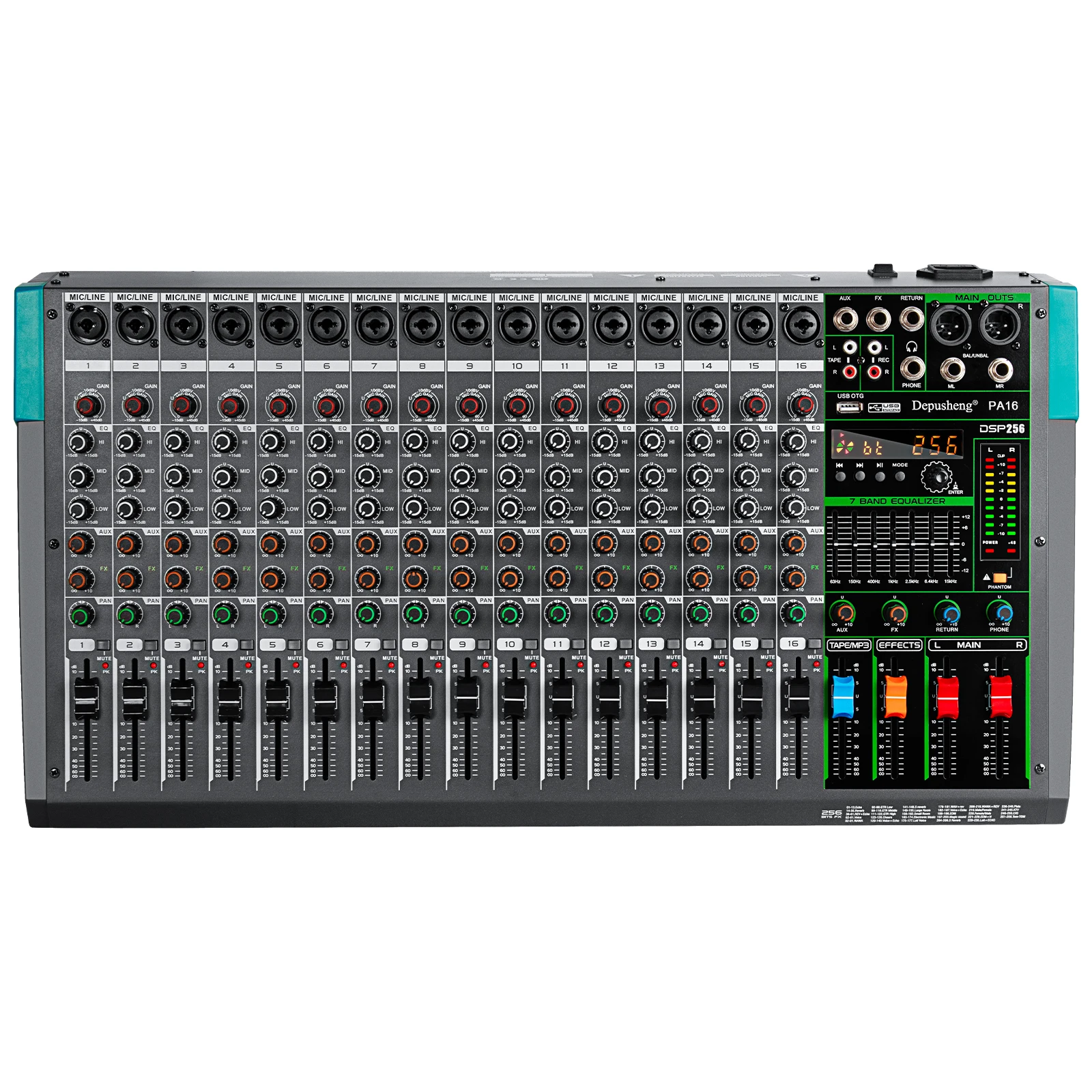 6/8/12/16 Channel  Audio Mixer - Image 1