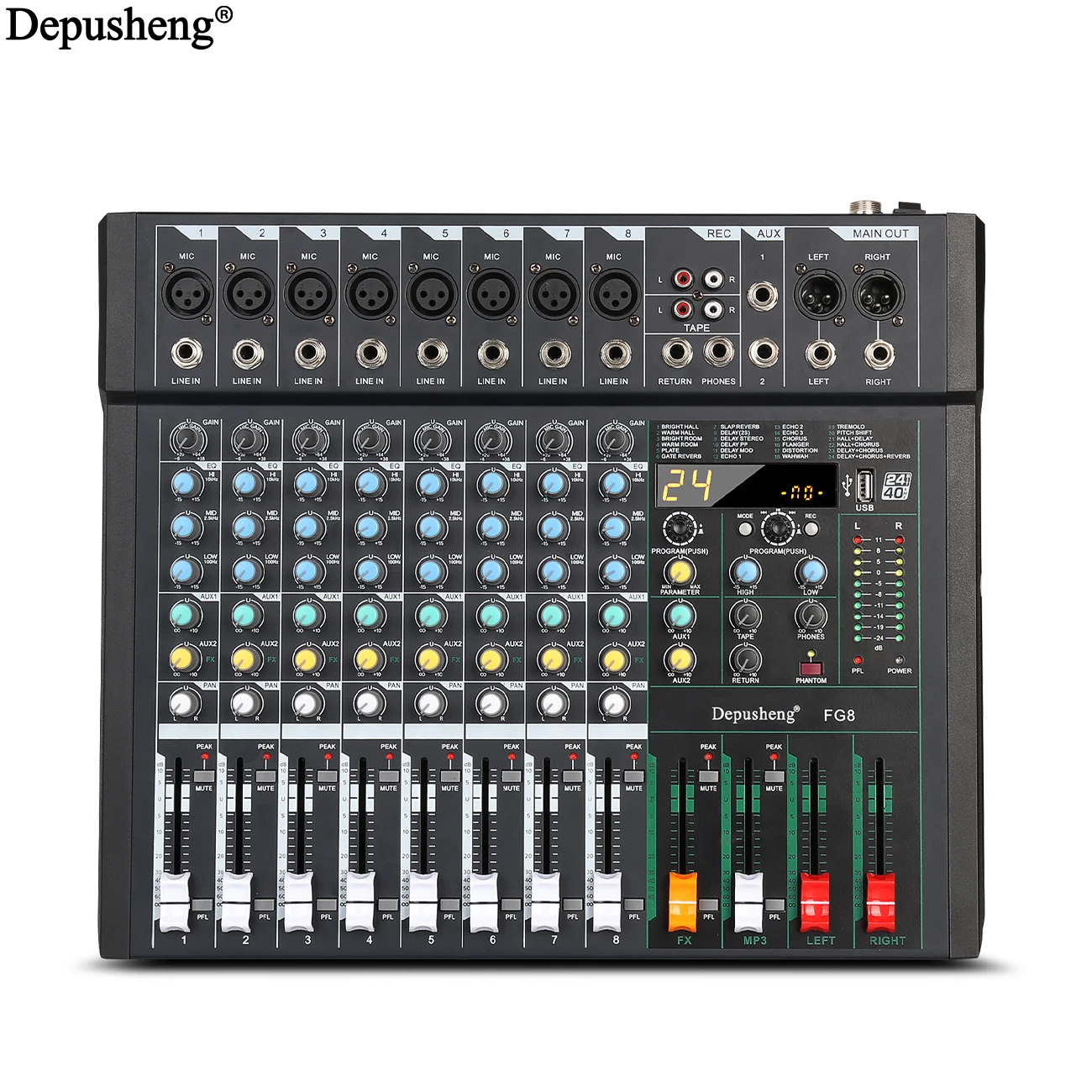 Music Karaoke Professional Audio Mixer - Image 2