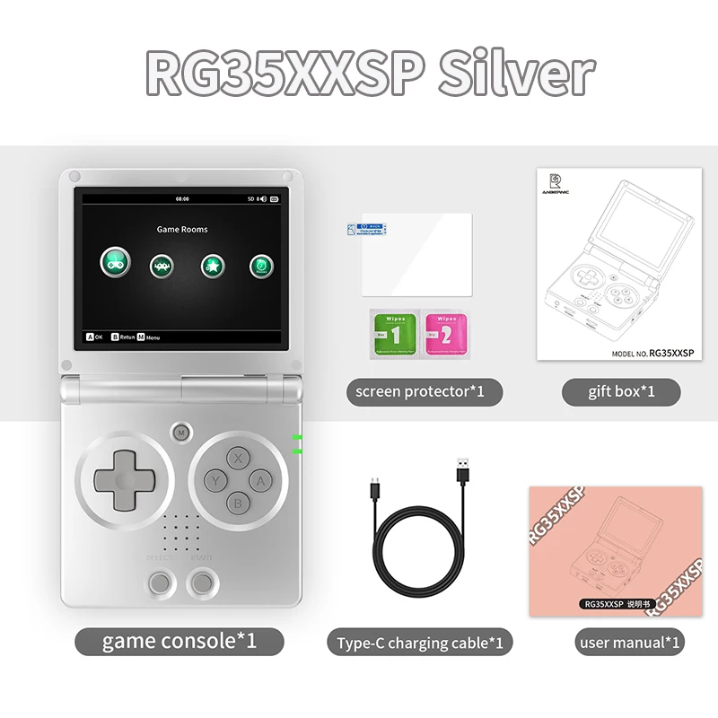 Retro Flip Handheld Console - Image 2
