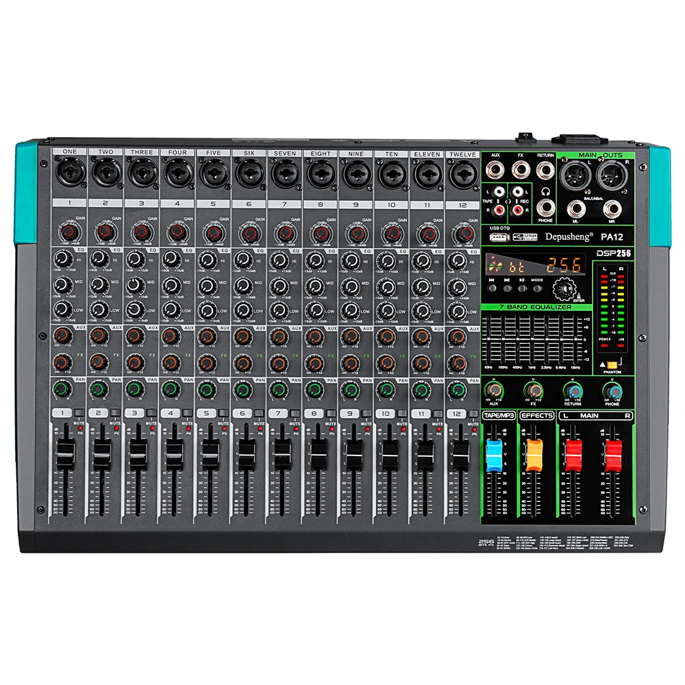 6/8/12/16 Channel  Audio Mixer - Image 2