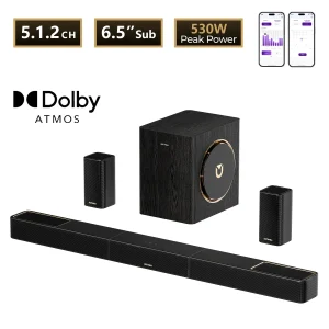 Surround Sound System with Subwoofer - Thumbnail Image 2